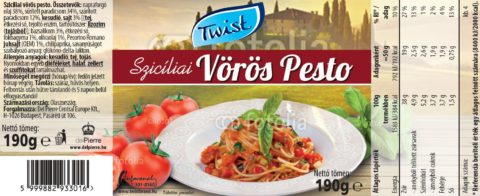 voros pesto