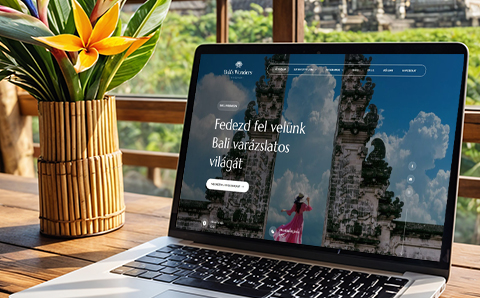 utazási iroda weboldal tervezés fejlesztés